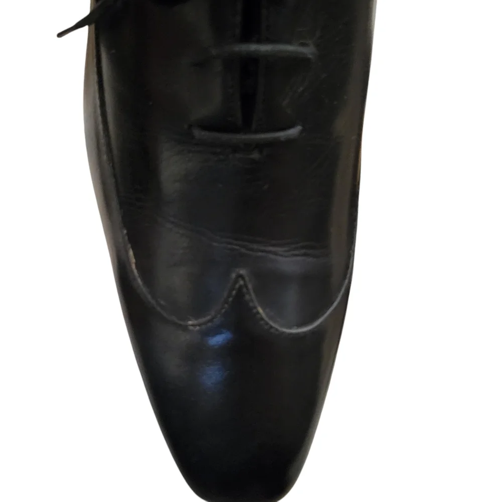 Mercanti Fiorentini Men's Wingtip Oxford Dress Shoes Size-10